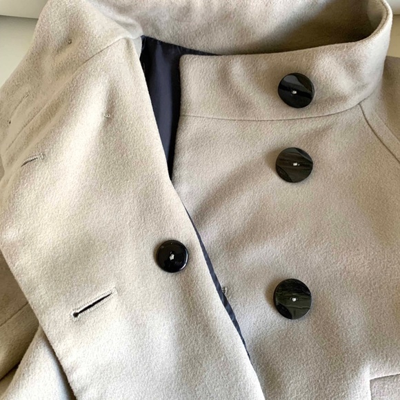 Brand new - ZARA beige wool double breast jacket - Picture 5 of 13